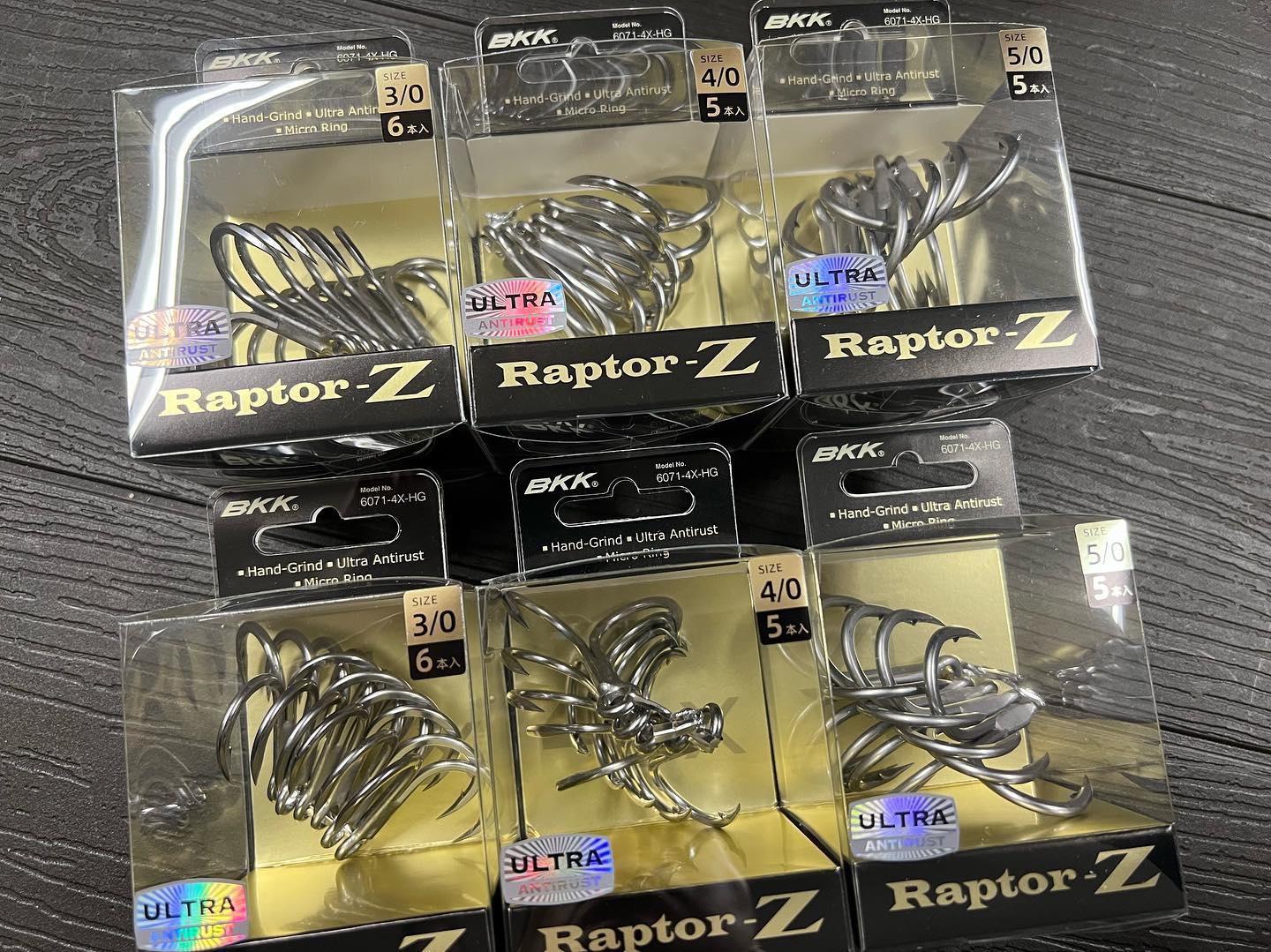 今日もBKKより、トレブルフック&シングルフック入荷しました〜！ 大型 