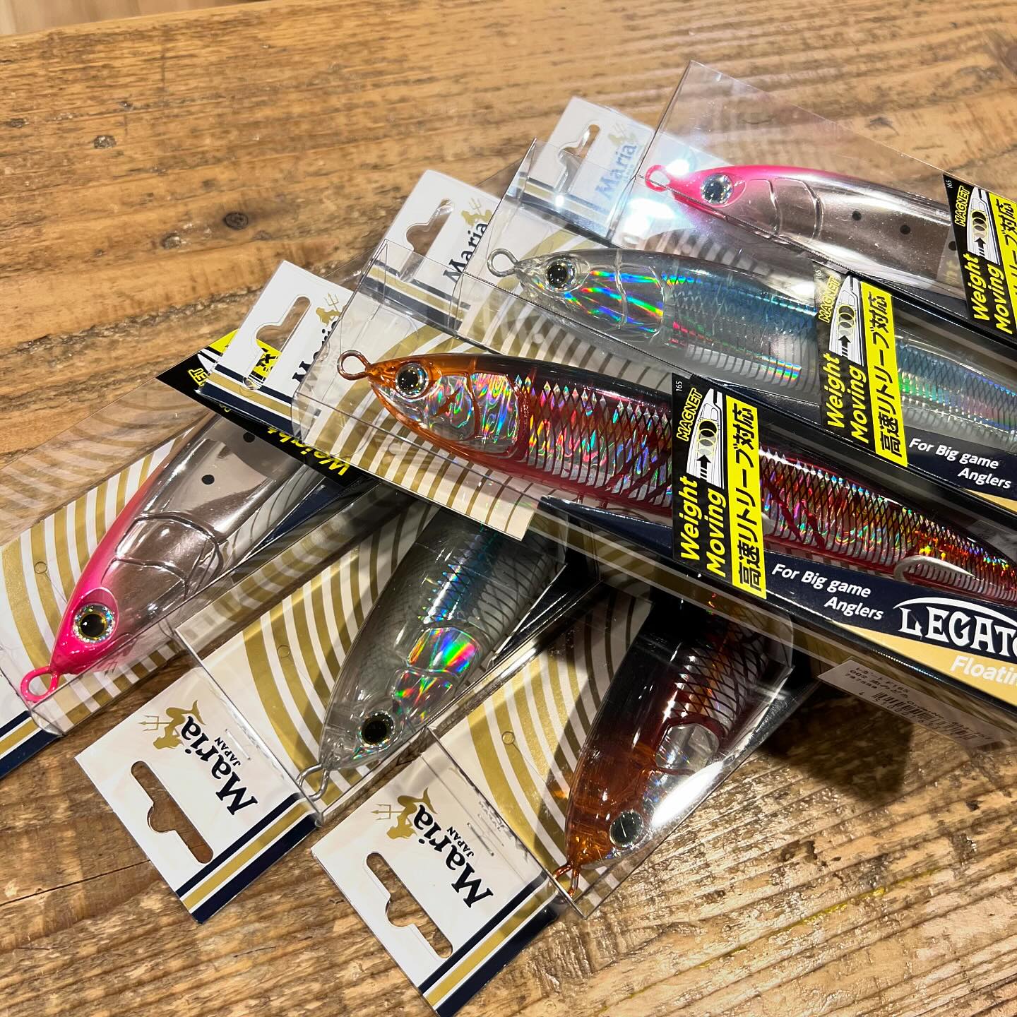 ヤマリアより【レガートF165&190】の新色3色入荷しました