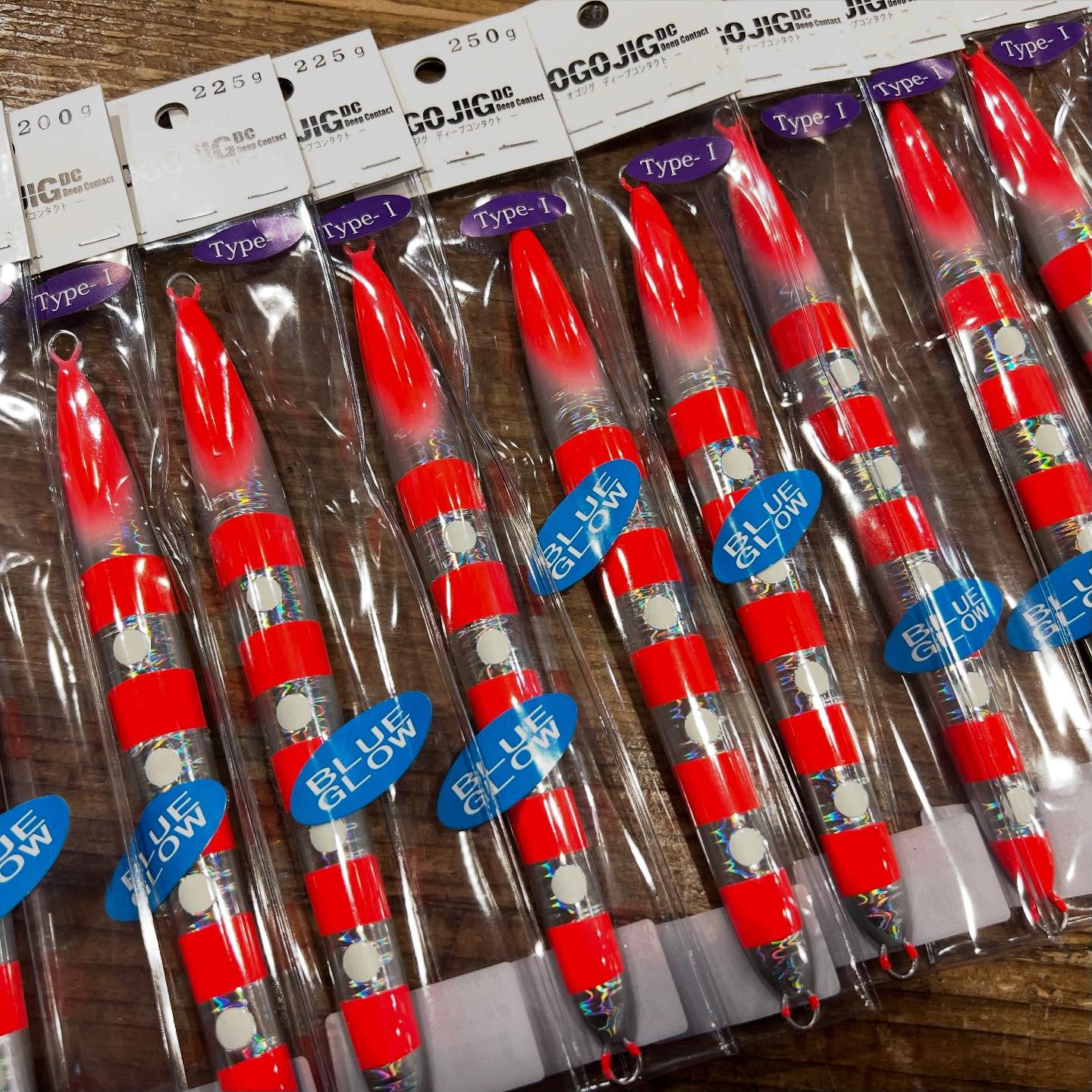 ザクトクラフトより、オゴジグ ディープコンタクト タイプⅠの新色【蛍光レッド ドットグロー】入荷しました〜🤗