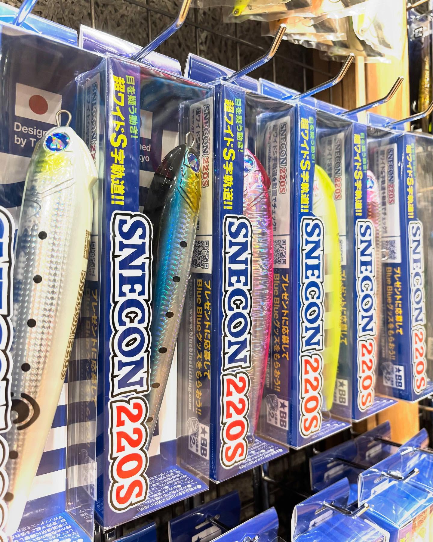 ブルーブルーさんより、⭐️スネコン再入荷！！GTやクロマグロ！！発売から根強い人気ルアー！！
