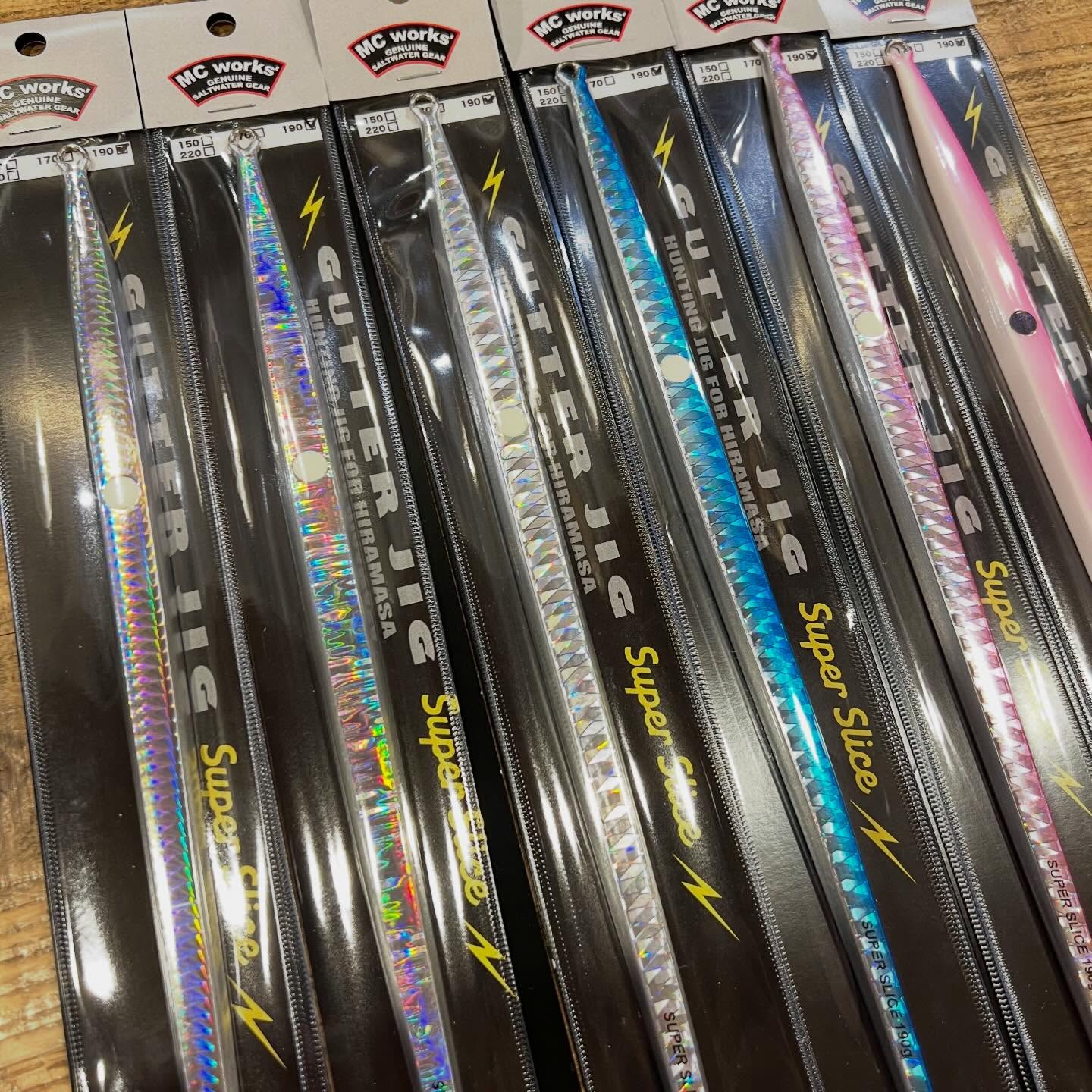MC works′より、【ガタージグスーパースライス 190g】新入荷しました