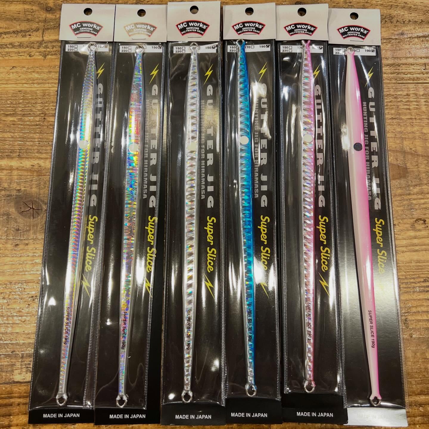 MC works′より、【ガタージグスーパースライス 190g】新入荷しました